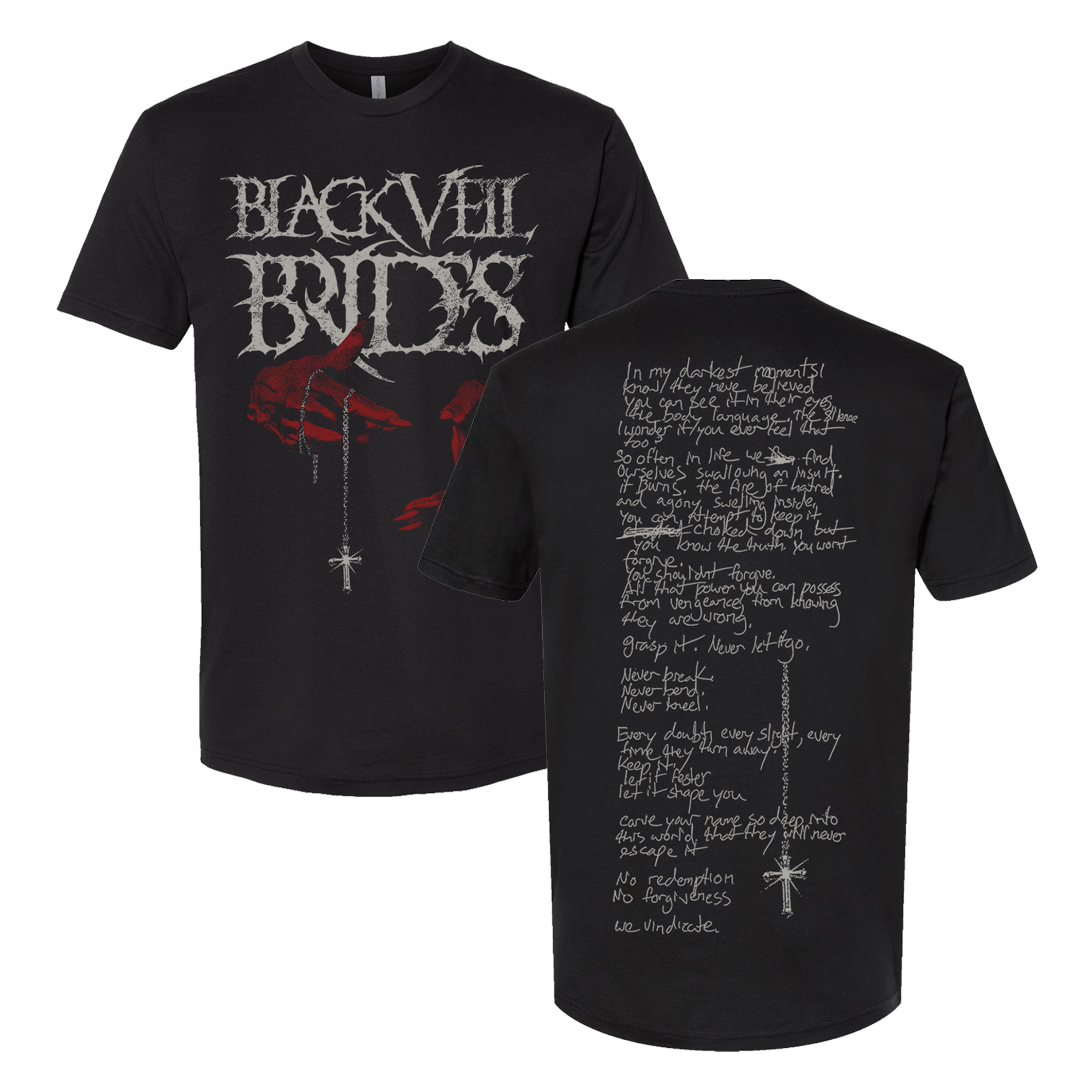Crucifix Hands T-Shirt